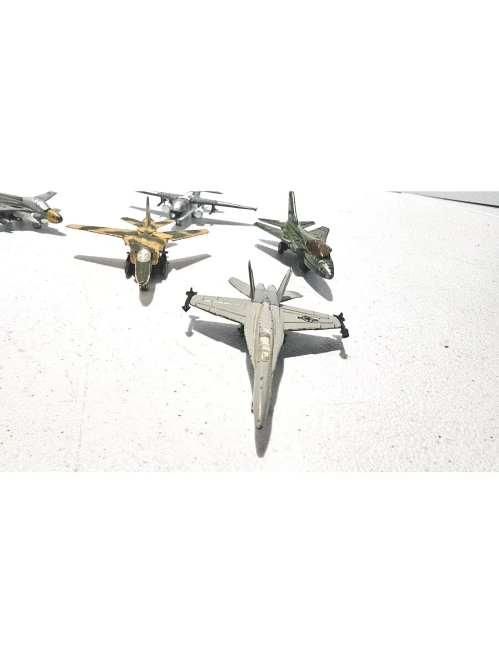 Vintage Zylmex Zee Toys Dyna-Flites Military Diecast Aircraft Lot of 7 Planes